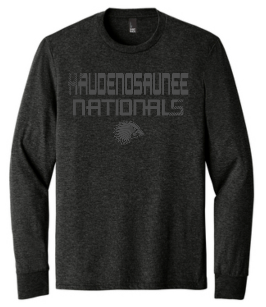 Adult/Youth Haudenosaunee Tonal Tri Blend Long Sleeve